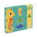 Djeco Progressive Toddler Puzzle Set - In The Sea - Hello Charlie