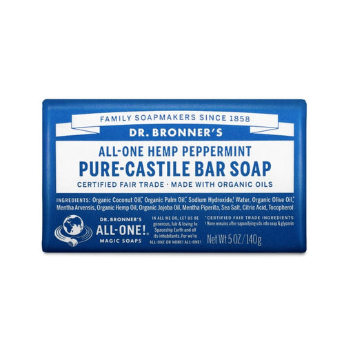 Dr. Bronner's Castile Bar Soap - Peppermint - Hello Charlie