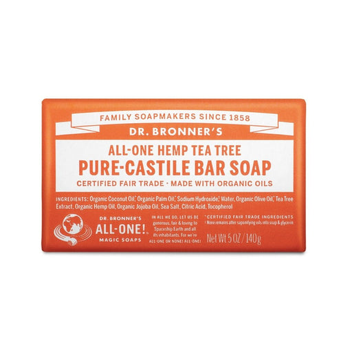 Dr. Bronner's Castile Bar Soap - Tea Tree - Hello Charlie