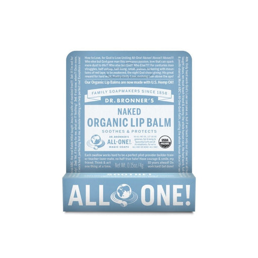 Dr. Bronner's Lip Balm - Naked Unscented - Hello Charlie