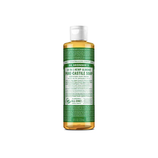 Dr. Bronner's Liquid Castile Soap - Almond-Dr Bronner-237 ml-Hello Charlie