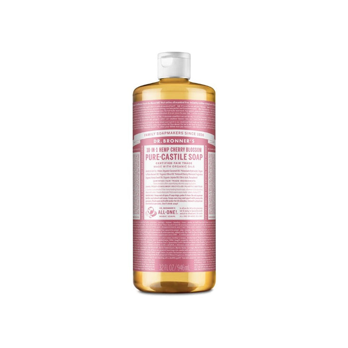 Dr. Bronner's Liquid Castile Soap - Cherry Blossom - Hello Charlie