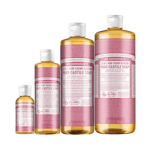 Dr. Bronner's Liquid Castile Soap - Cherry Blossom - Hello Charlie