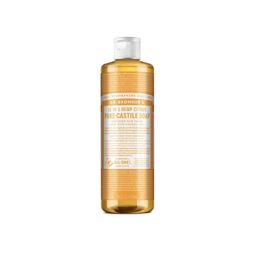 Dr. Bronner's Liquid Castile Soap - Citrus Orange-Dr Bronner-473ml-Hello Charlie