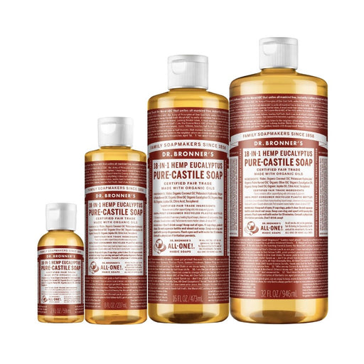 Dr. Bronner's Liquid Castile Soap - Eucalyptus - Hello Charlie