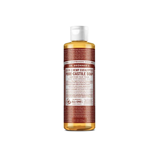 Dr. Bronner's Liquid Castile Soap - Eucalyptus-Dr Bronner-237 ml-Hello Charlie