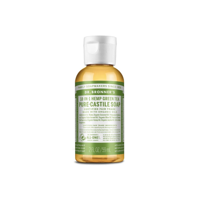 Dr. Bronner's Liquid Castile Soap - Green Tea - Hello Charlie