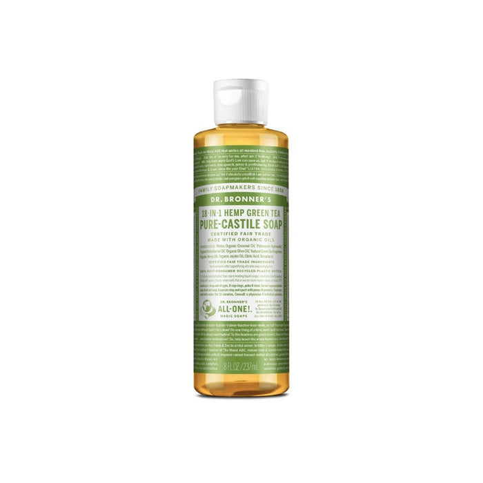 Dr. Bronner's Liquid Castile Soap - Green Tea - Hello Charlie