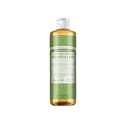 Dr. Bronner's Liquid Castile Soap - Green Tea-Dr Bronner-473ml-Hello Charlie