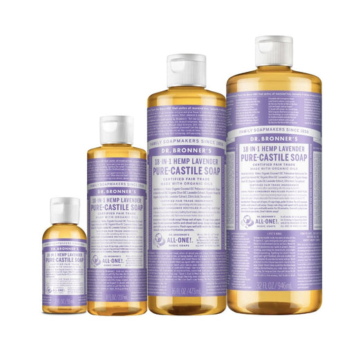 Dr. Bronner's Liquid Castile Soap - Lavender - Hello Charlie