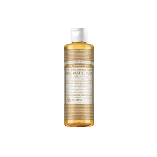 Dr. Bronner's Liquid Castile Soap - Sandalwood Jasmine-Dr Bronner-237 ml-Hello Charlie