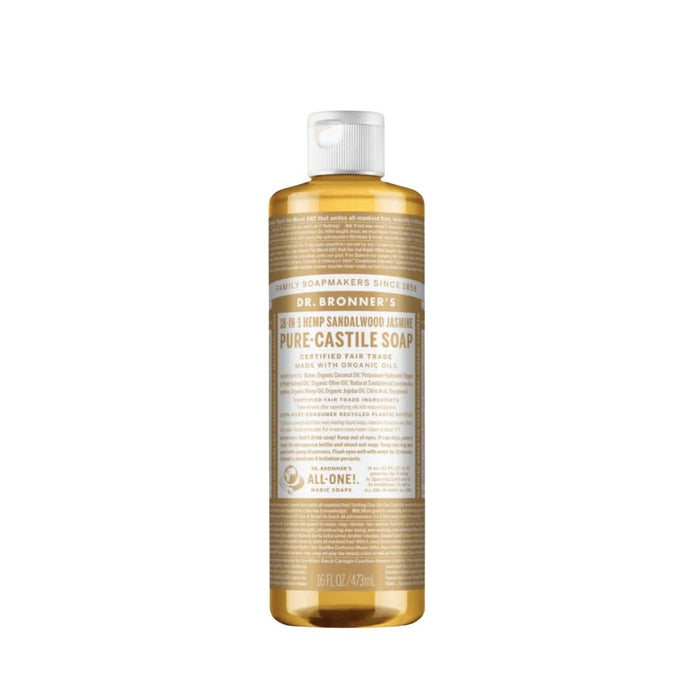 Dr. Bronner's Liquid Castile Soap - Sandalwood Jasmine - Hello Charlie