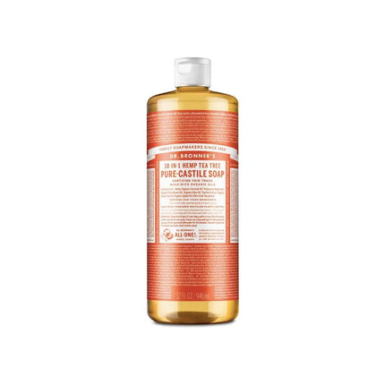 Dr. Bronner's Liquid Castile Soap - Tea Tree-Dr Bronner-946 ml-Hello Charlie