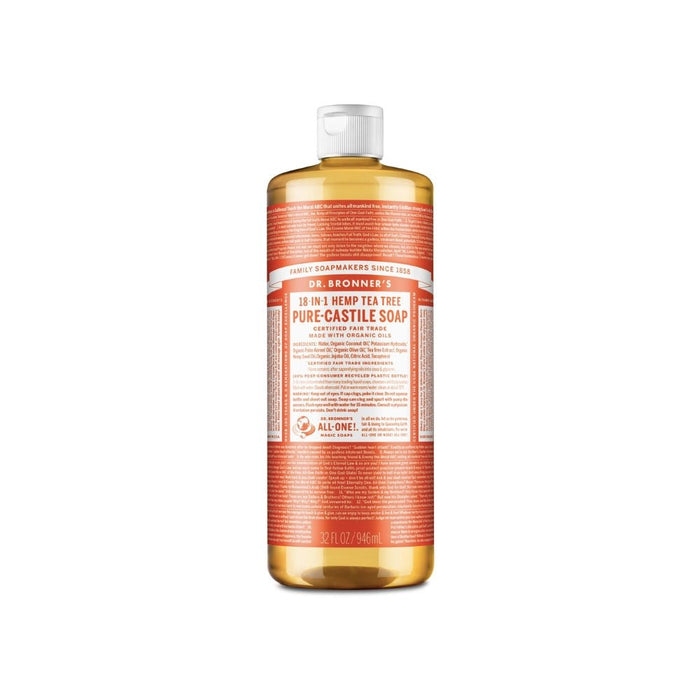 Dr. Bronner's Liquid Castile Soap - Tea Tree - Hello Charlie