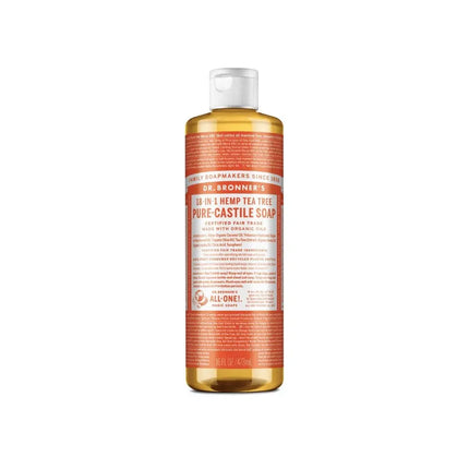 Dr. Bronner's Liquid Castile Soap - Tea Tree-Dr Bronner-473ml-Hello Charlie