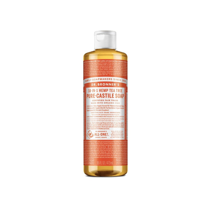 Dr. Bronner's Liquid Castile Soap - Tea Tree - Hello Charlie