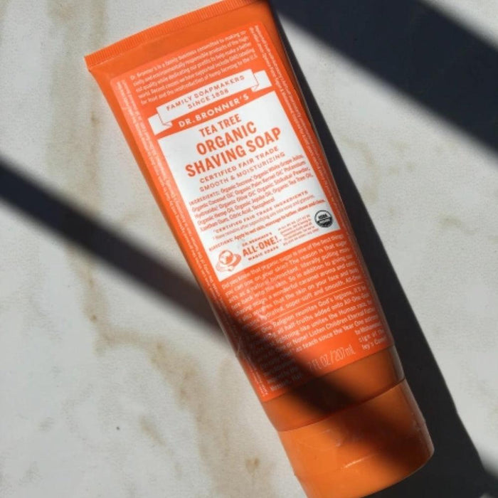 Dr. Bronner's Organic Shave Soap - Tea Tree - Hello Charlie