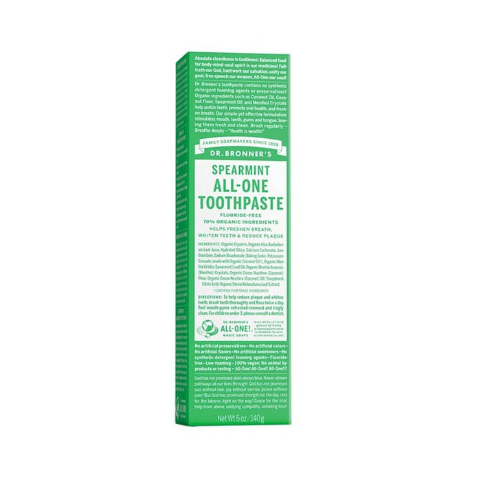 Dr. Bronner's Toothpaste Sparemint - Hello Charlie