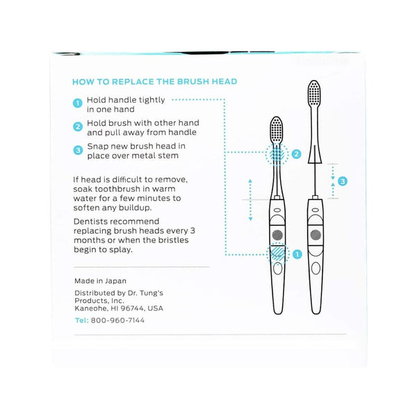 Dr Tung's Ionic Toothbrush Replacement Heads--Hello-Charlie