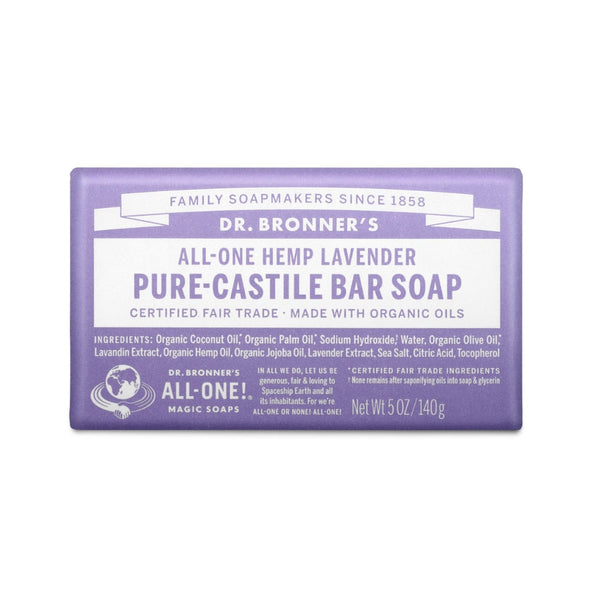 Dr. Bronner's Castile Bar Soap - Lavender--Hello-Charlie