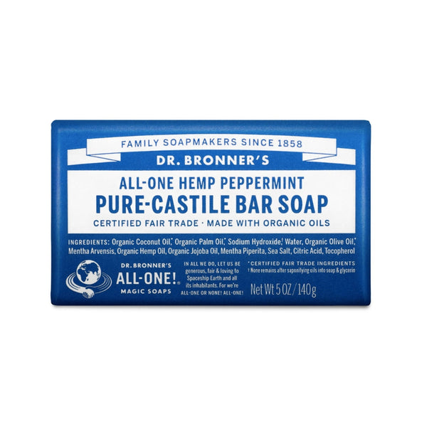 Dr. Bronner's Castile Bar Soap - Peppermint--Hello-Charlie