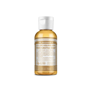 Dr. Bronner's Liquid Castile Soap - Sandalwood Jasmine-59 ml-Hello-Charlie