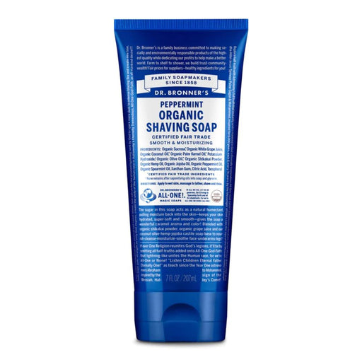 Dr. Bronner's Organic Shave Soap - Peppermint--Hello-Charlie
