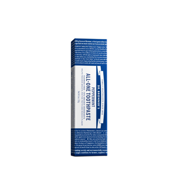 Dr. Bronner's Toothpaste Peppermint-Travel Size-Hello-Charlie