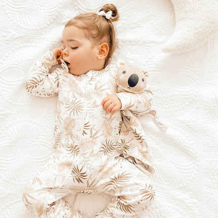 Kippins Organic Cotton Baby Comforter - Dusty-Kippins-Hello Charlie
