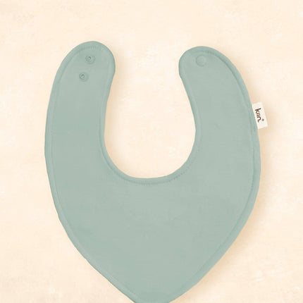 Kiin Baby Bamboo Cotton Dribble Bib: Bloom