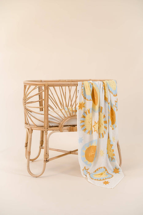 Organic Muslin Swaddle - Sunny Day (Limited Edition): Sunny Day