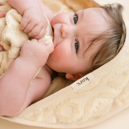 Kiin Baby Hooded Beach Towel: Sage