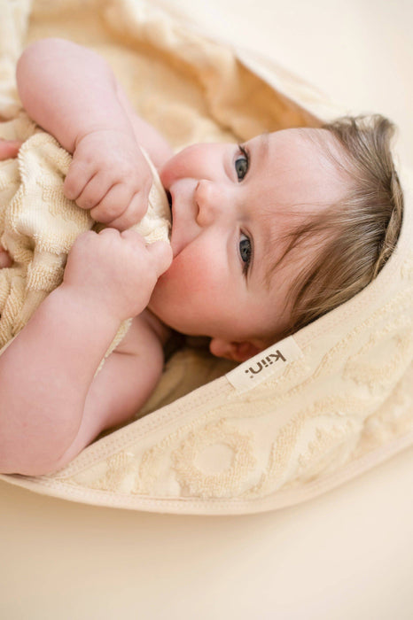 Hooded Beach Towel: Oat