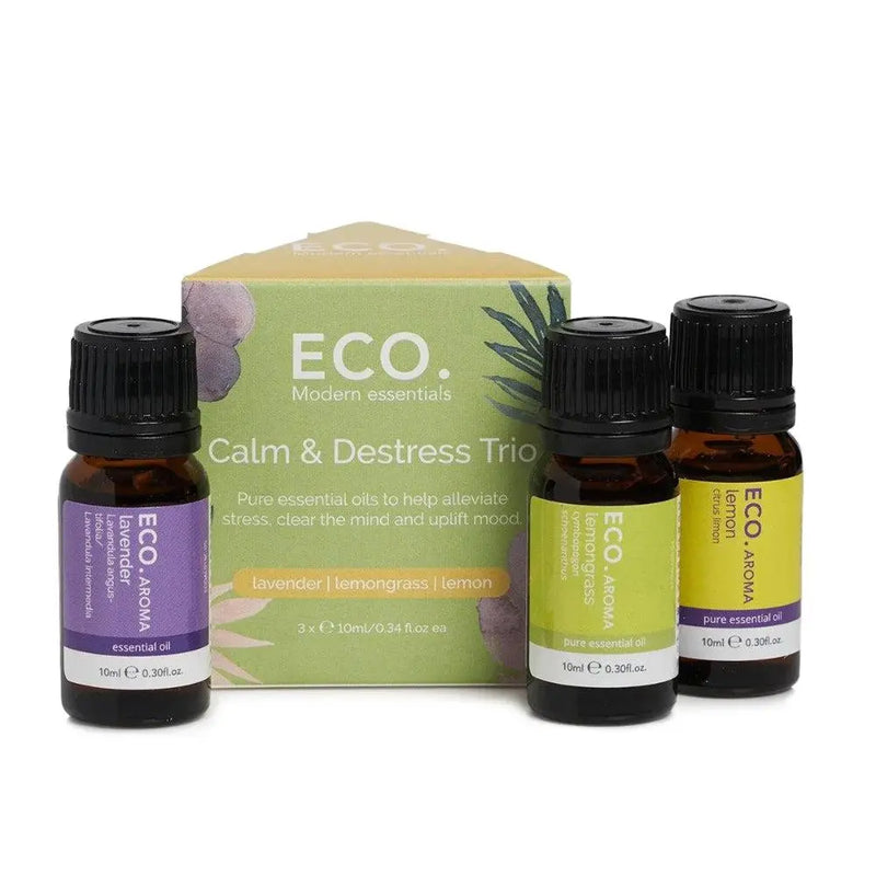 ECO Modern Essentials Calm & Destress Essential Oils Trio - 3 pack-ECO. Modern Essentials-Hello Charlie