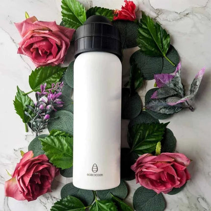 Ecococoon Insulated Drink Bottle - 600ml-Ecococoon-Blank Onyx-Hello Charlie