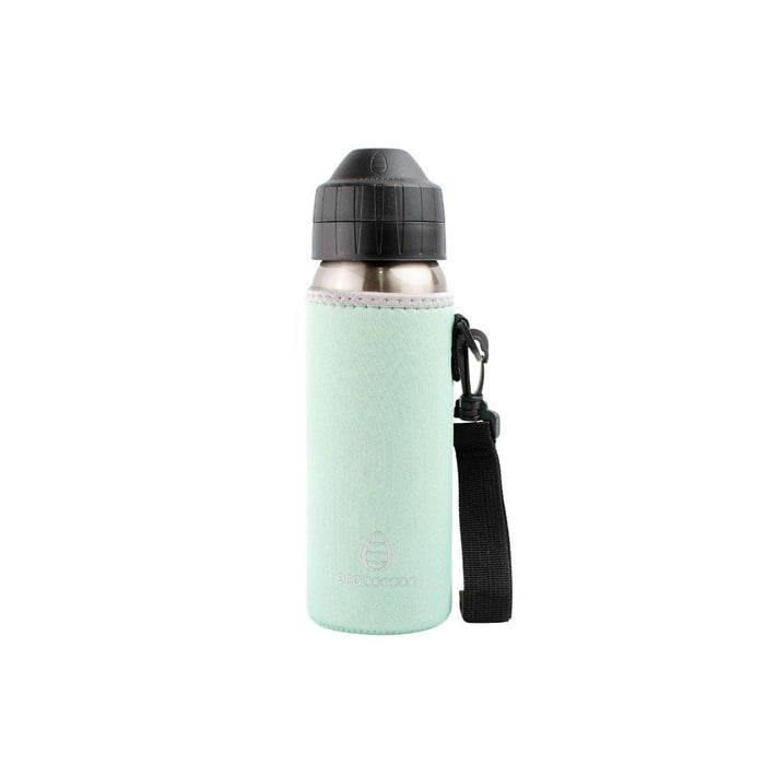 Ecococoon Large Drink Bottle Cover-Mint-Hello-Charlie