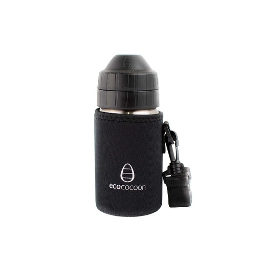 Ecococoon Small Drink Bottle Cover-Black-Hello-Charlie