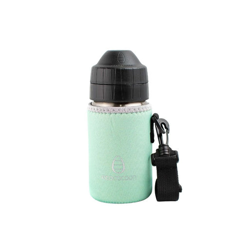 Ecococoon Small Drink Bottle Cover-Mint-Hello-Charlie