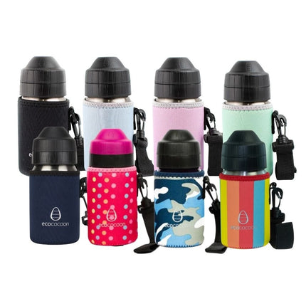 Ecococoon Small Drink Bottle Cover-Ecococoon-Black-Hello Charlie