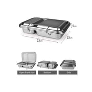 Ecococoon Stainless Steel Bento Box 2-Ecococoon-Pink Rose-Hello Charlie