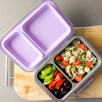 Ecococoon Stainless Steel Bento Box 2-Ecococoon-Pink Rose-Hello Charlie