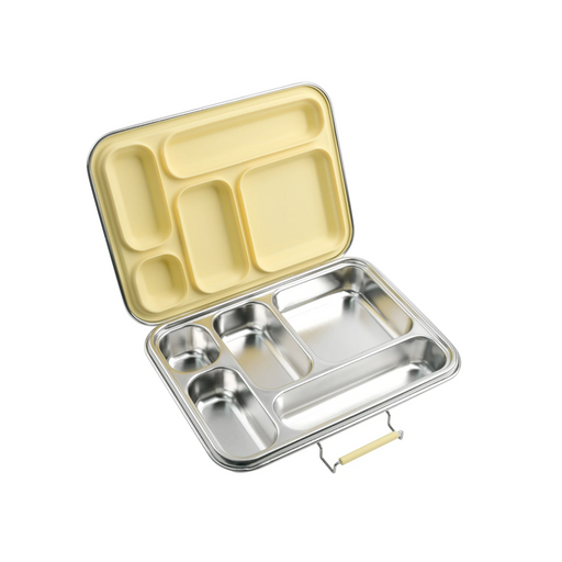 Ecococoon Stainless Steel Bento Box 5-Limoncello-Hello-Charlie