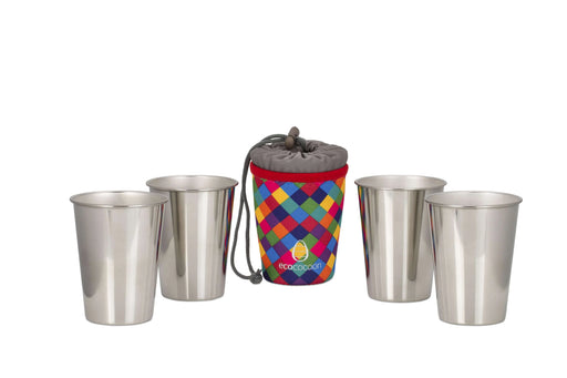 Ecococoon Stainless Steel Cup Set - Urban Chic-Ecococoon-Hello Charlie