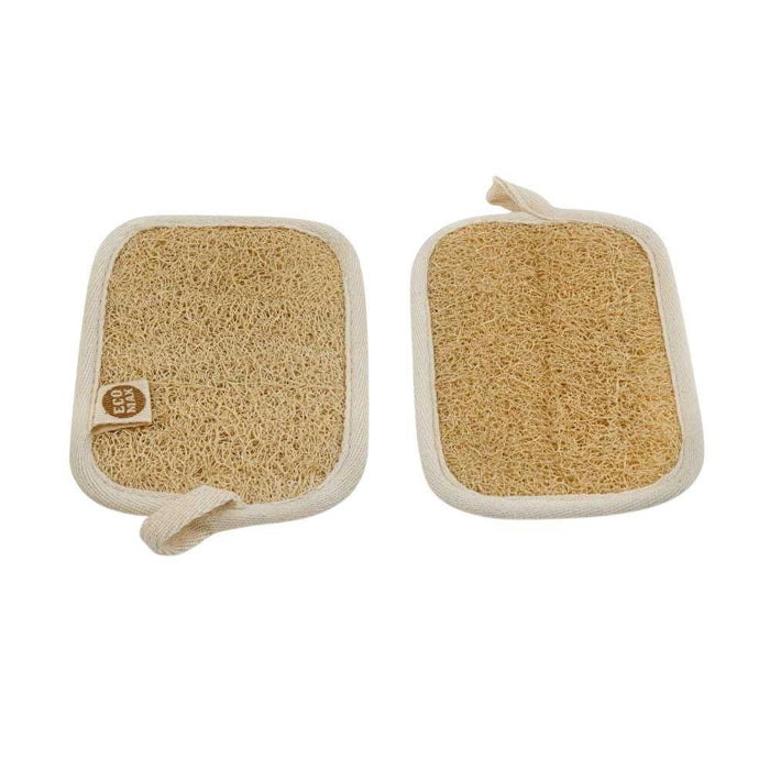 ECOMAX Loofah Scourer & Washpad - Twin Pack - Hello Charlie