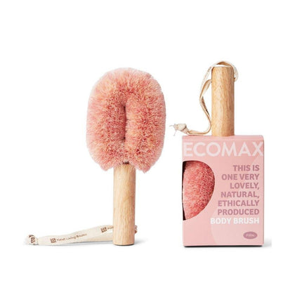ECOMAX Spa Firm Sisal Natural Body Brush - Pink-ECOMAX-Hello Charlie