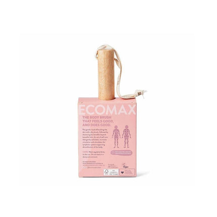 ECOMAX Spa Firm Sisal Natural Body Brush - Pink-ECOMAX-Hello Charlie