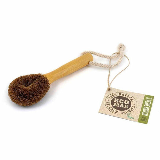 ECOMAX Veggie Brush with Handle - Hard - Hello Charlie