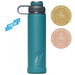 EcoVessel The Boulder TriMax Triple Insulated Water Bottle with Strainer - 700ml-Forest Horizon-Hello-Charlie