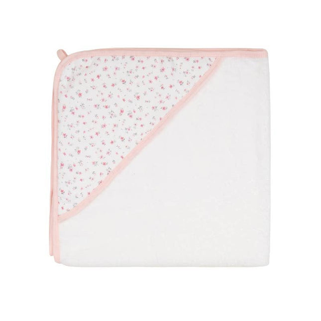 All4Ella Hooded Towel - Pink Petals