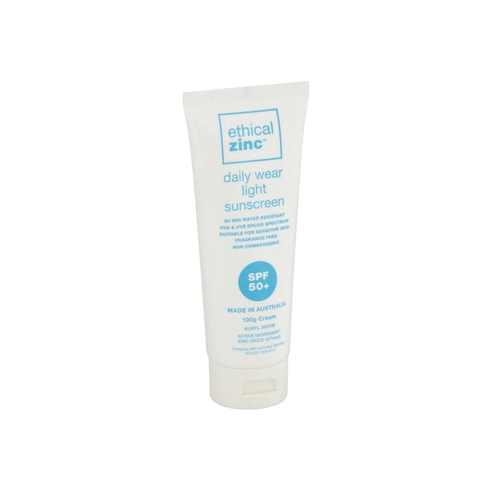 Ethical Zinc Daily Wear Light Sunscreen SPF50+--Hello-Charlie